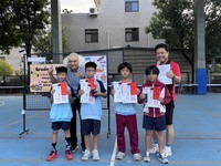 【新惠生醫院】青少年網球錦標賽活動 (全區錦標)，晨會頒發證書合照圖片